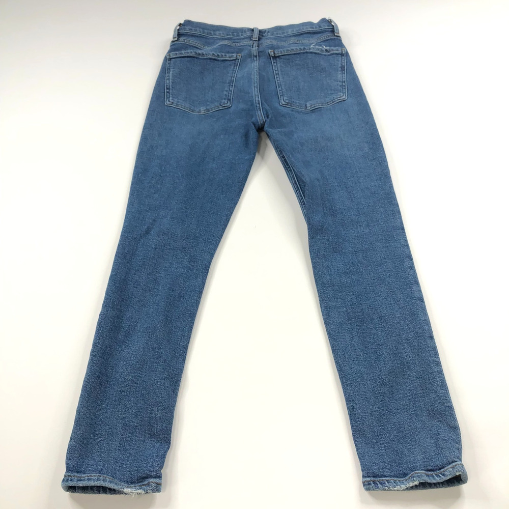 AGOLDE Nico High Rise Slim 26 (Fits 26W 25L) Button Fly Denim Jeans A093C-1256